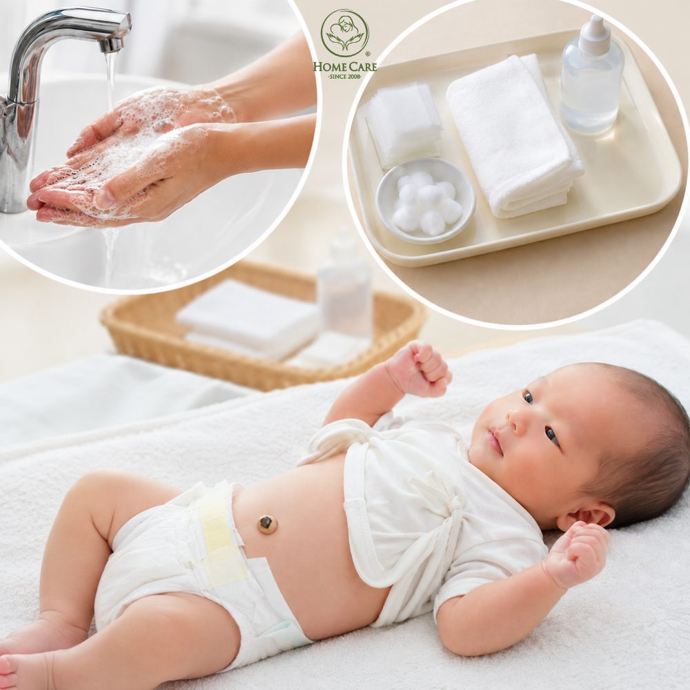 Chuẩn bị dụng cụ và vệ sinh tay